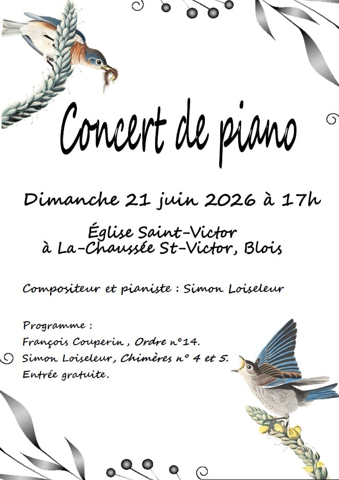 Concert de piano eglise