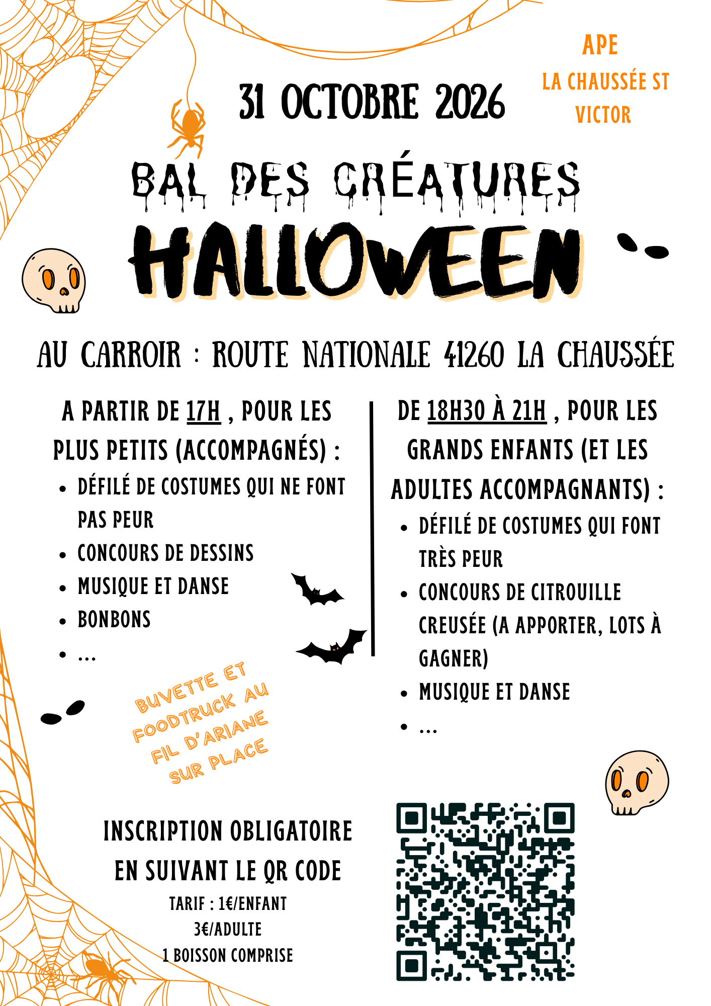 2026 affiche halloween